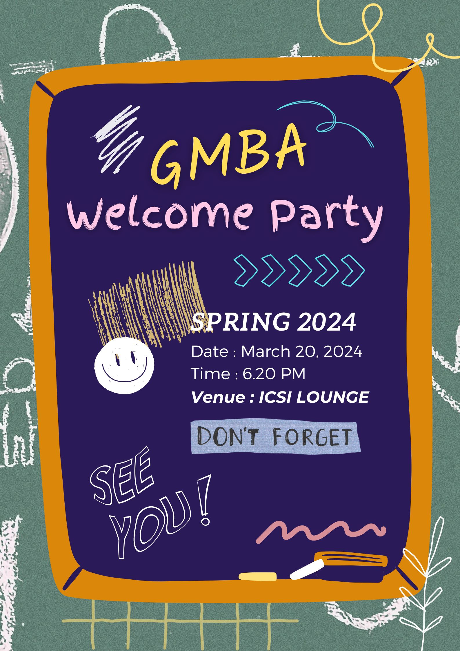 Welcome Party Spring 2024